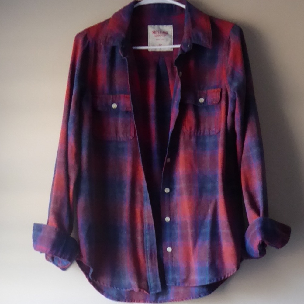 Red plaid shirt